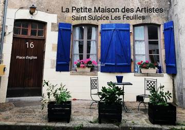 Gîte pour 4 personnes, avec jardin et vue à Saint-Sulpice-les-Feuilles