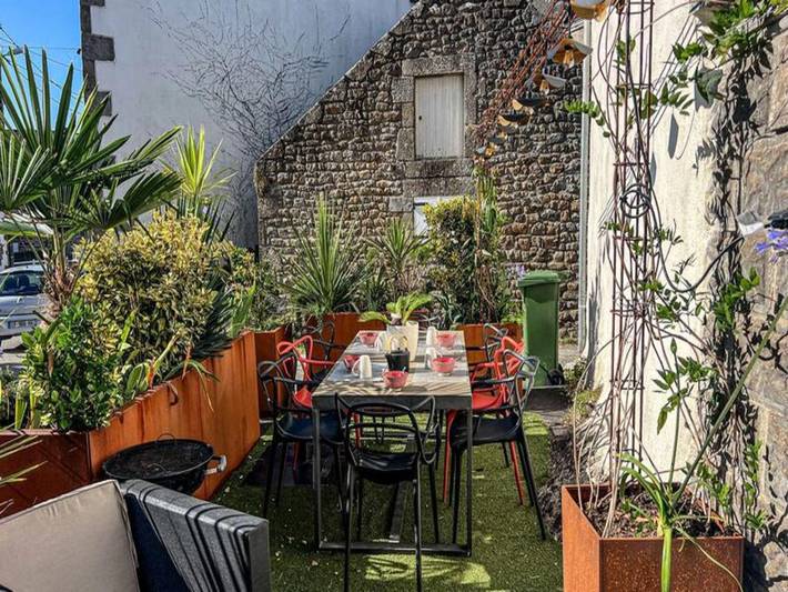Gîte pour 12 personnes, avec terrasse, animaux acceptés dans Chapelle de Saint-Cado