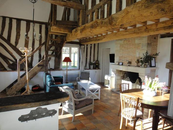 Location de vacances pour 5 personnes, avec vue et jardin à Gonneville-sur-Honfleur - 4