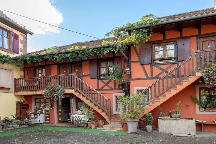 Gästezimmer 'Chez Mado - Chambre Coquelicot' in Obernai, Region Sélestat-Erstein