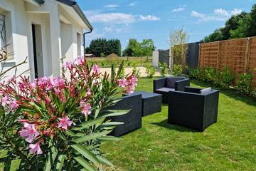 Gîte pour 6 personnes, avec jardin et terrasse à Coursac