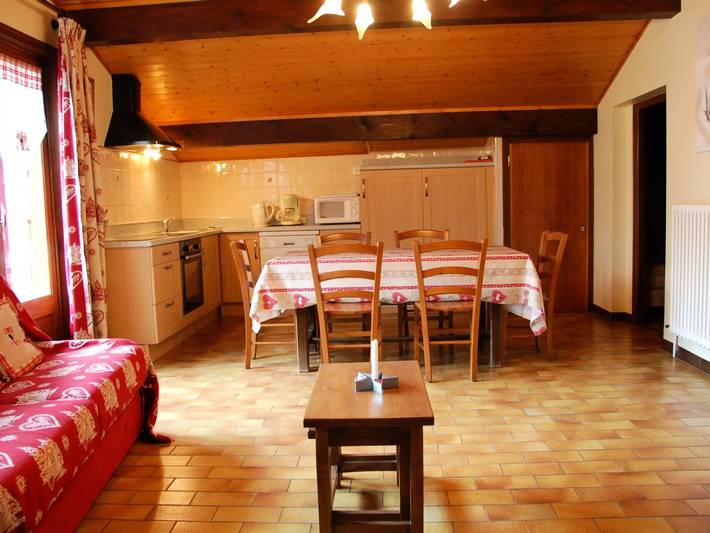 Chalet voor 5 personen, met tuin, met huisdier in Les Gets