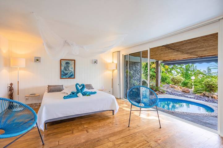 Studio pour 2 personnes, avec jardin ainsi que piscine et terrasse - 1