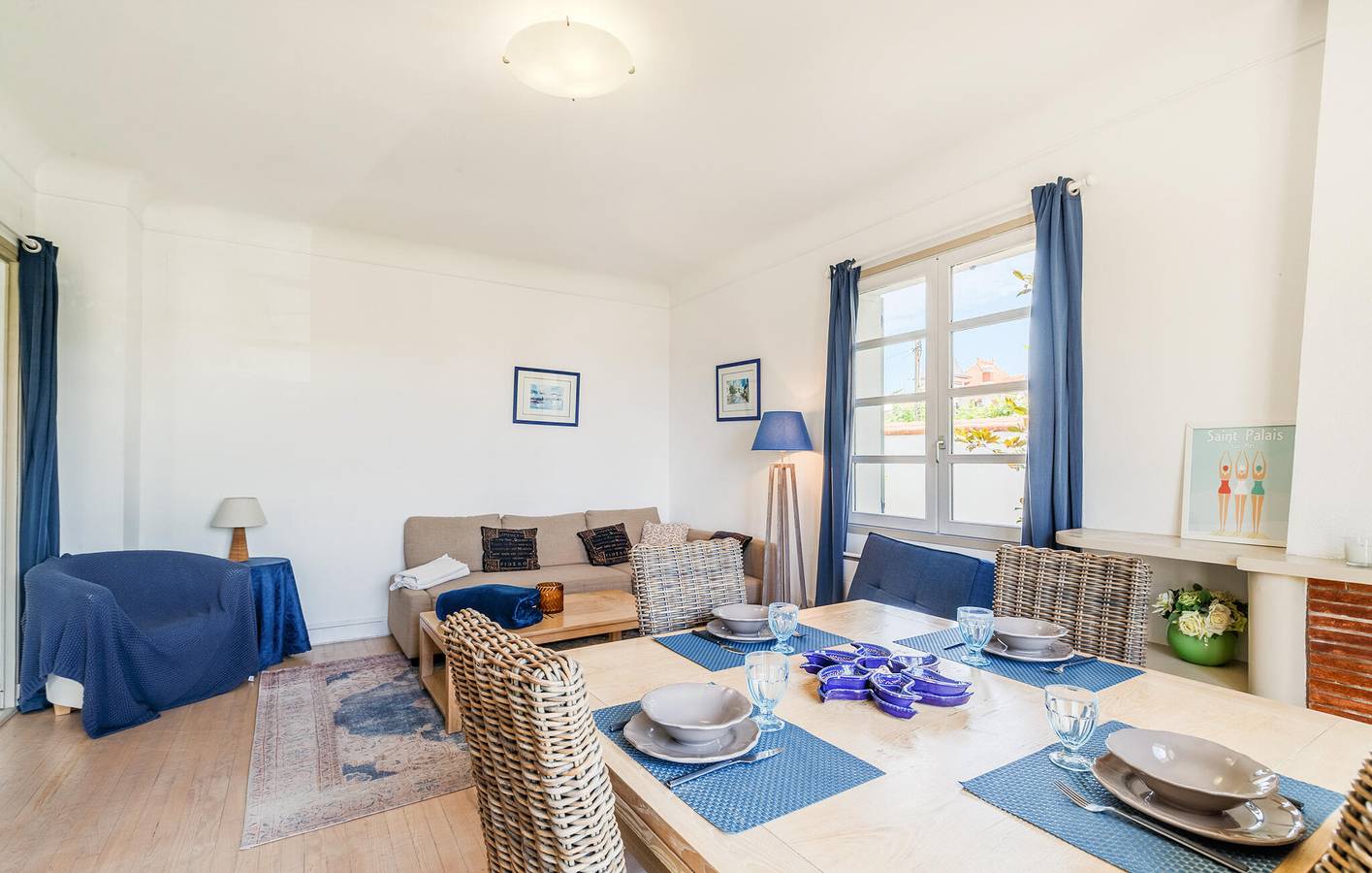 Entire holiday apartment, Cozy Garden Apartment 300m from Plage du Bureau in Saint-Palais-sur-Mer, Côte de Beauté