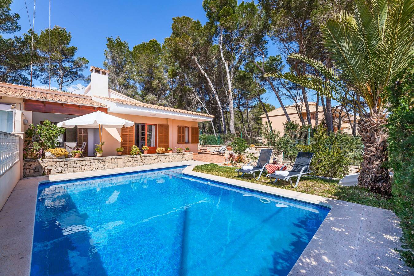 Villa für 6 Personen mit Terrasse in Can Picafort, Santa Margalida