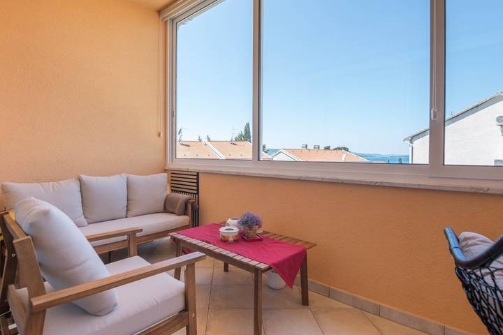 Ferienwohnung für 2 Personen, mit Balkon/Terrasse in Biograd na Moru - 3
