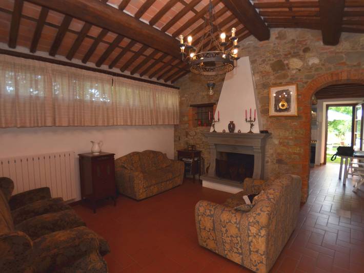 Gîte pour 4 personnes, avec Terrasse et Piscine dans San Macario in Piano