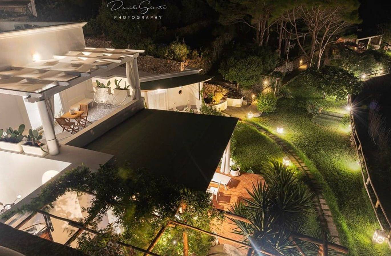 Camera 'Villa Le Palette - Gerani' con vista mare, Wi-Fi e aria condizionata in Ponza, Lazio