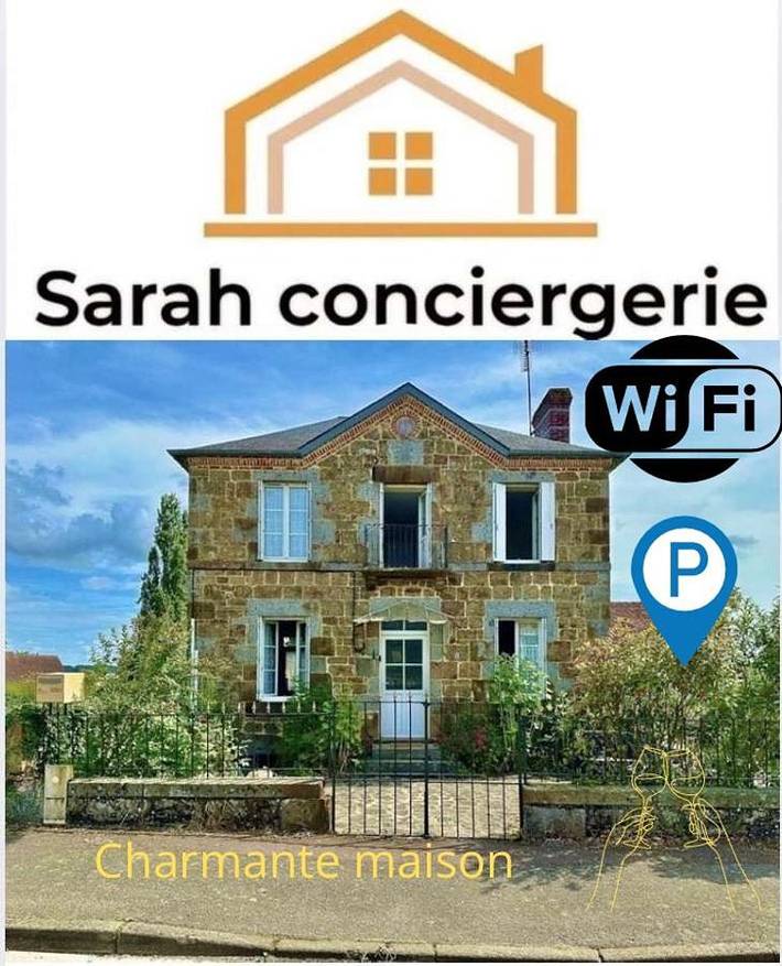 Maison de vacances pour 6 personnes, avec vue et jardin