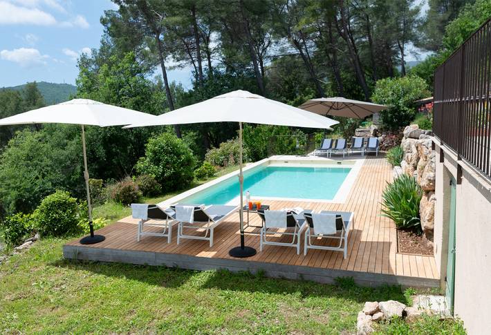 Villa pour 8 personnes, avec terrasse et jardin dans les Alpes maritimes - 2