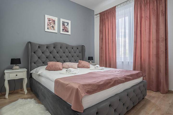 Appartement de vacances pour 4 personnes, avec jardin et vue