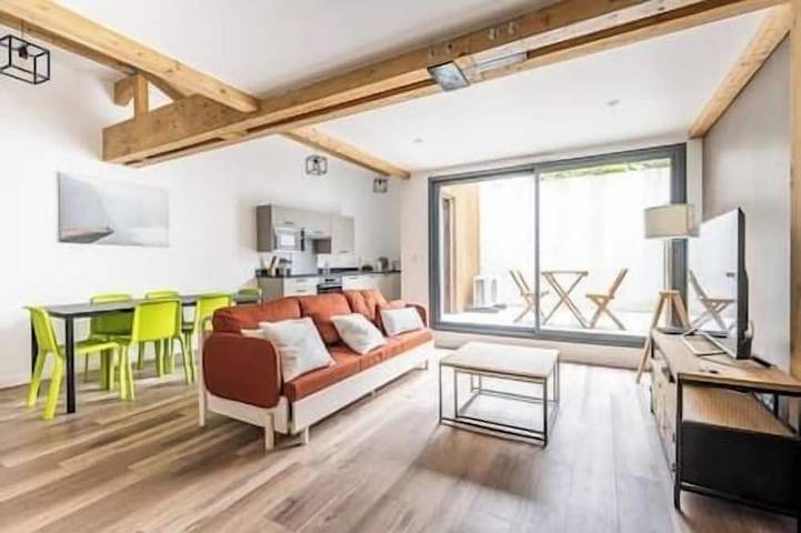 Appartement de vacances pour 4 personnes, avec terrasse à Pau