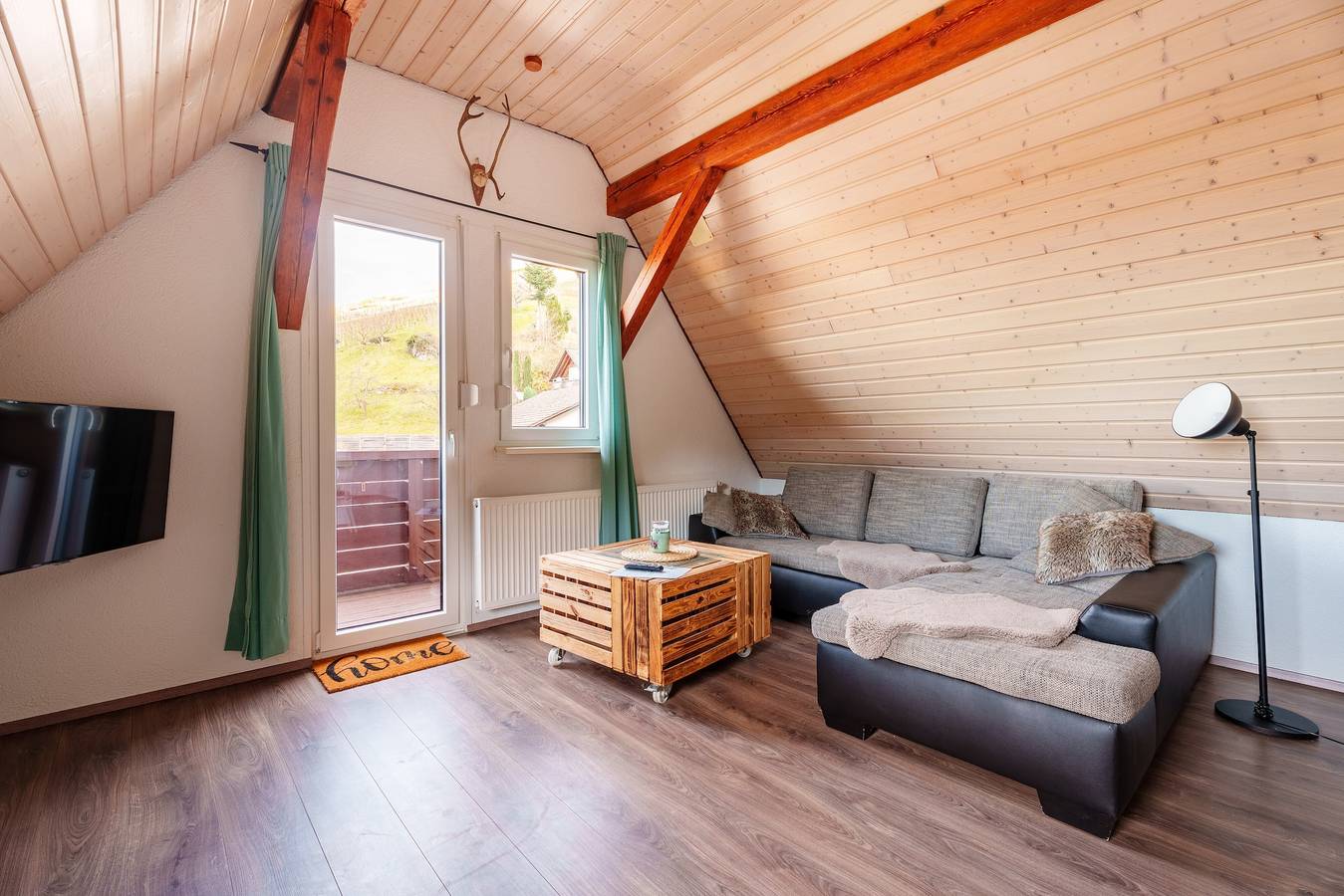 Ganze Wohnung, Apartment 'Kappelblick' mit Bergblick, Wlan und Klimaanlage in Kappelrodeck, Mittlerer Schwarzwald