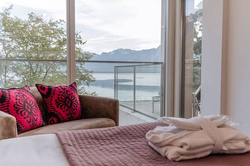 Ganze Wohnung, Swiss Hotel Apartments-Montreux Montreux One Bedroom Lake View Apartments and Spa C2.6 in Montreux, Genfer See