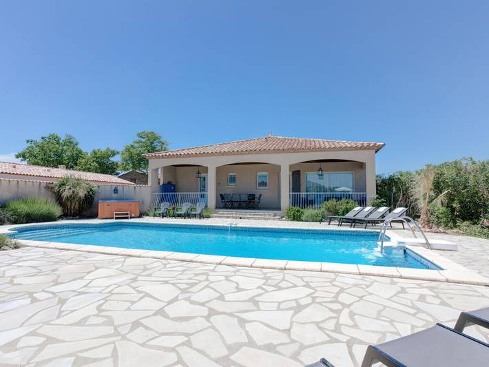 Villa für 8 Personen, mit Garten und Pool sowie Terrasse, mit Haustier in Occitanie - 4