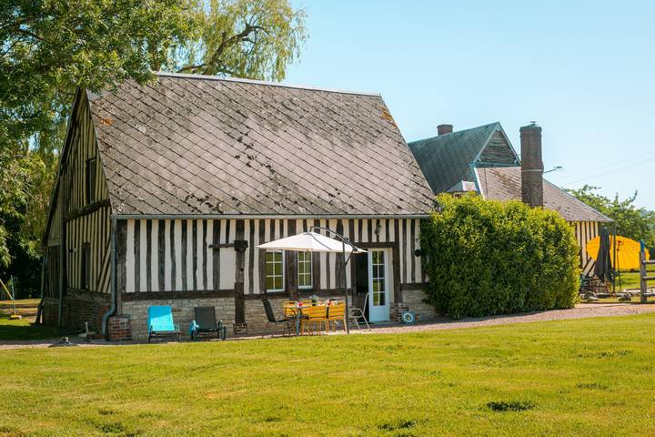 Gîte pour 5 personnes, avec Jardin