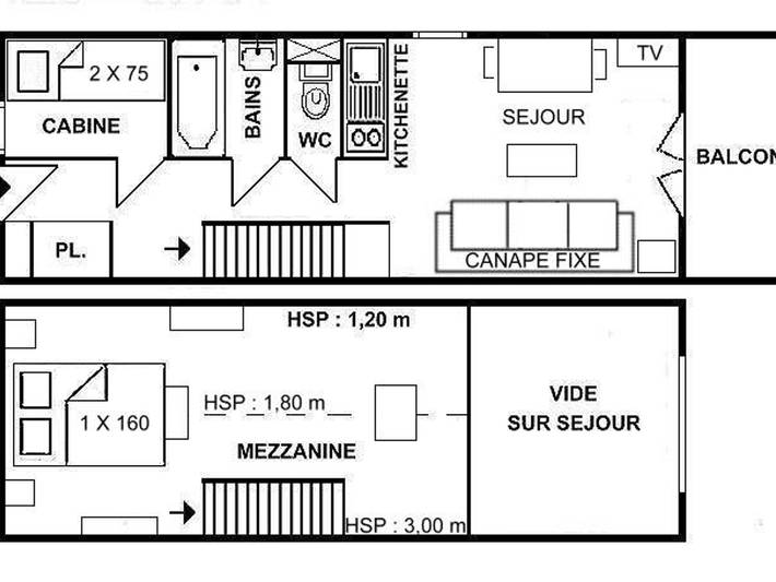 Apartamento entero, Estudio mezzanine Les Saisies, 4 pers, centro in Les Saisies, Albertville region