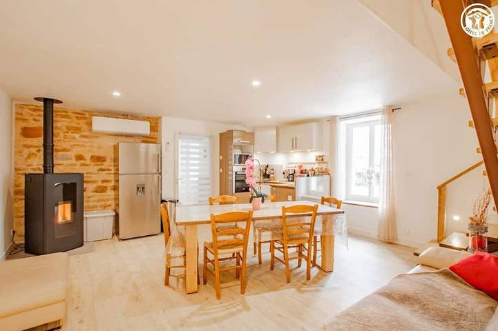 Maison de vacances pour 6 personnes, avec Jardin