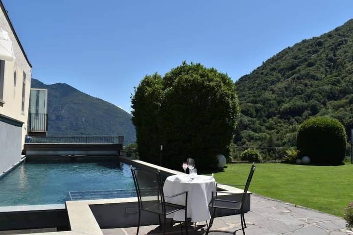 Ferienwohnung für 4 Personen, mit Garten und Pool, mit Haustier in Centovalli