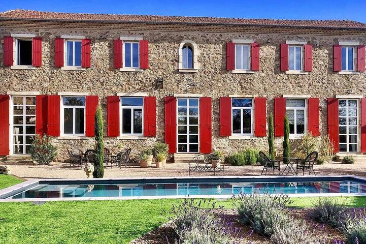 Maison de vacances pour 14 personnes, avec terrasse