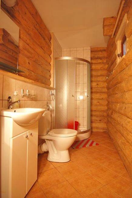 Domy z bali Debina in Dębina, Gardno