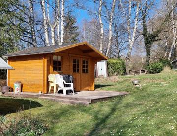 Blockhütte für 2 Personen im Hunsrück
