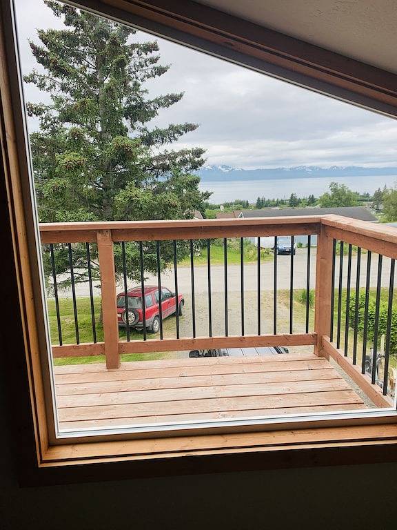 Vrbo unit in private home, in town with ocean views in Homer, Kenai Peninsula