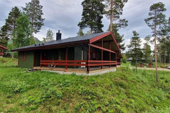 Blockhütte für 4 Personen, mit Sauna und Balkon, mit Haustier - 1