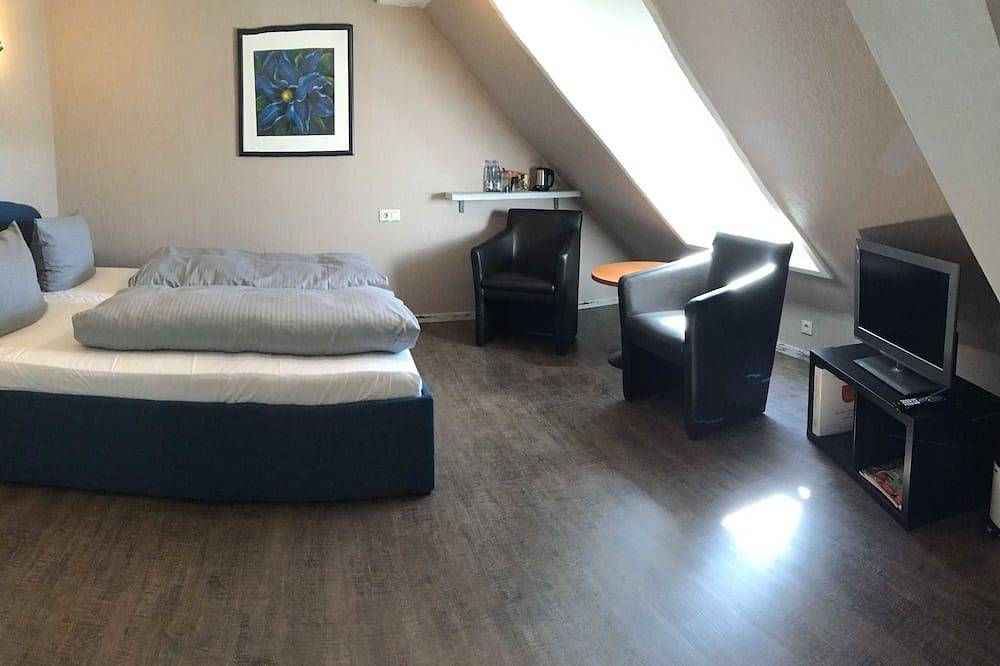Tweepersoonskamer no 9 -. House Hohensee in Clausthal-Zellerfeld, Harzvorland