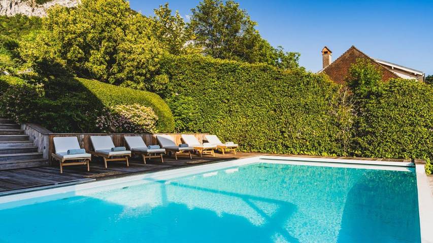 Villa pour 10 personnes, avec vue et vue sur le lac ainsi que piscine et jardin sur le Lac d'Annecy - 3