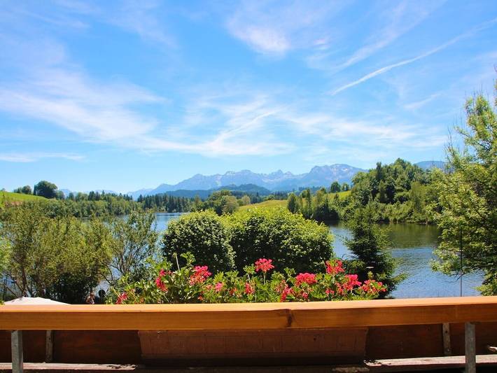 Am Schwaltenweiher in Seeg, Bayerisch Schwaben