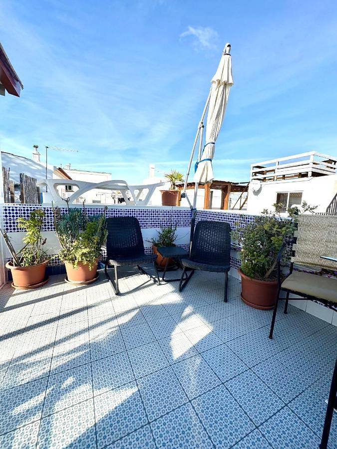 Ferienhaus für 2 Personen, mit Terrasse und Ausblick sowie Pool, mit Haustier in Olhão - 4