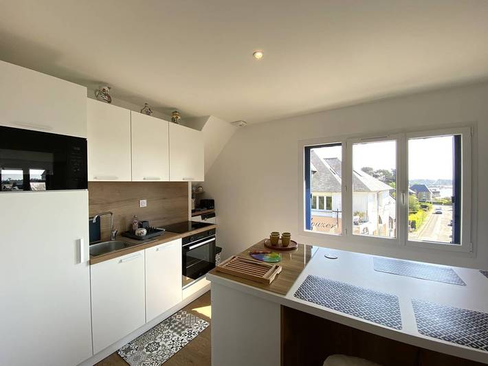 Gîte pour 4 personnes, avec jardin dans Coz-Pors - 3