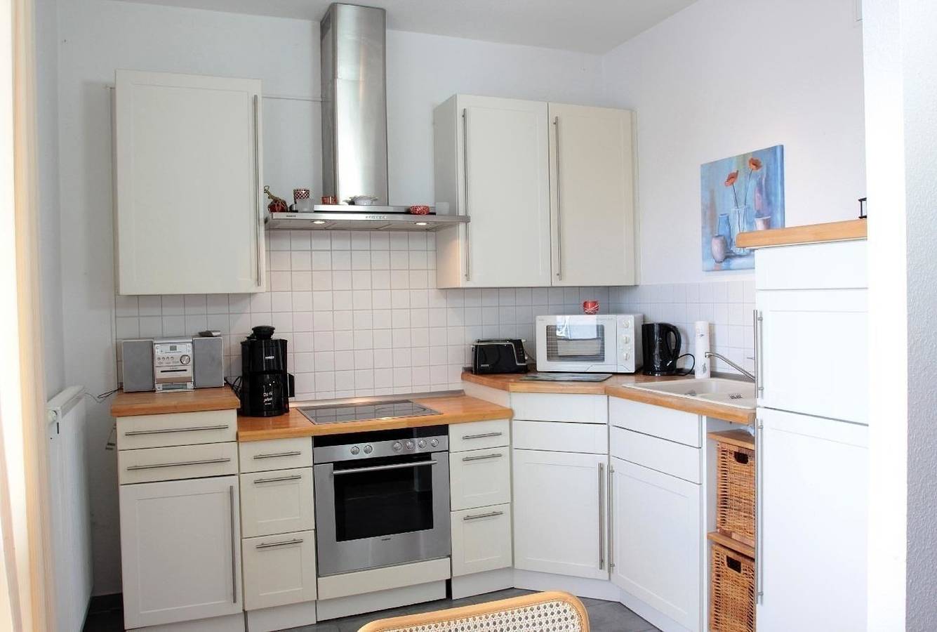 Appartement de vacances entier, Ferienwohnung Bieberblick in Greifswald, Poméranie occidentale