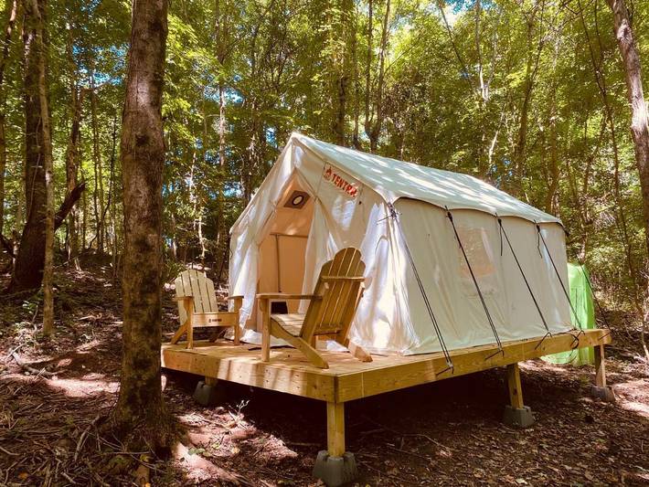 Tent voor 6 personen, met huisdier - 1