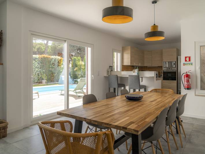 Casa rural para 9 personas, con jardín y balcón en Costa da Caparica - 2