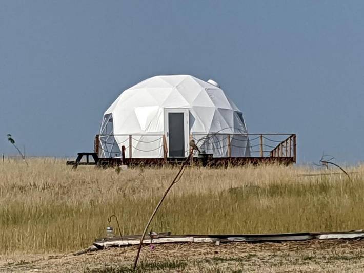 Camping für 2 Personen, mit Terrasse in Montana