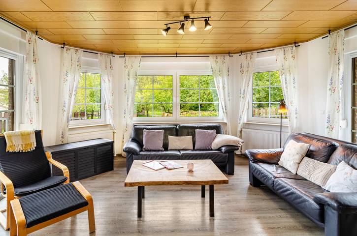 Vakantiehuis 'Hillebrand' met privéterras, tuin en sauna in Trendelburg, Landkreis Kassel
