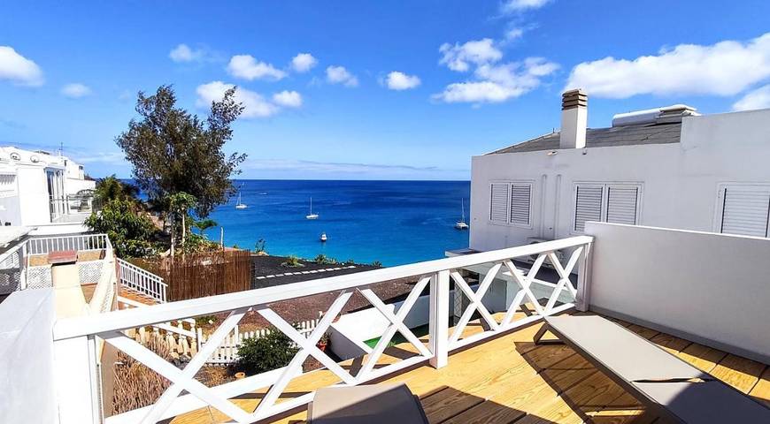 Strandhaus für 4 Personen, mit Ausblick und Terrasse, mit Haustier auf Fuerteventura