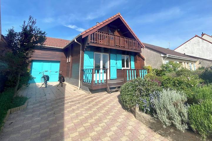 Maison pour 4 personnes, avec jardin à Wimereux