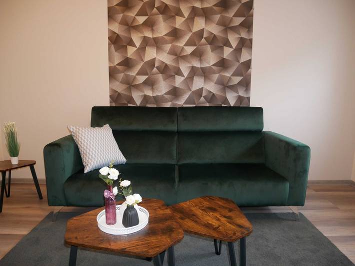 Ferienwohnung für 5 Personen, mit Terrasse und Garten