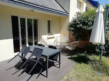 Gîte pour 4 personnes, avec terrasse et jardin à Île-aux-Moines