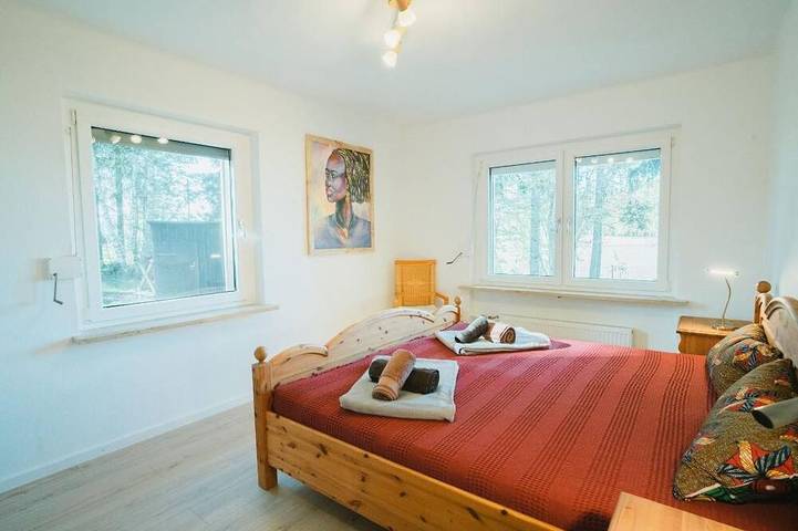 Ganze Wohnung, Ferienwohnung mit wunderschönen Blick in den Garten in Bad Steben, Landkreis Hof