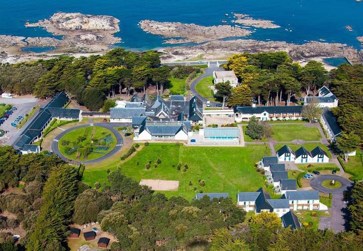 Parc de vacances pour 2 personnes, avec jardin et terrasse dans Pointe Du Croisic