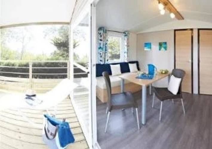 Mobil home pour 2 personnes, avec bassin pour enfant à Chandolas - 4