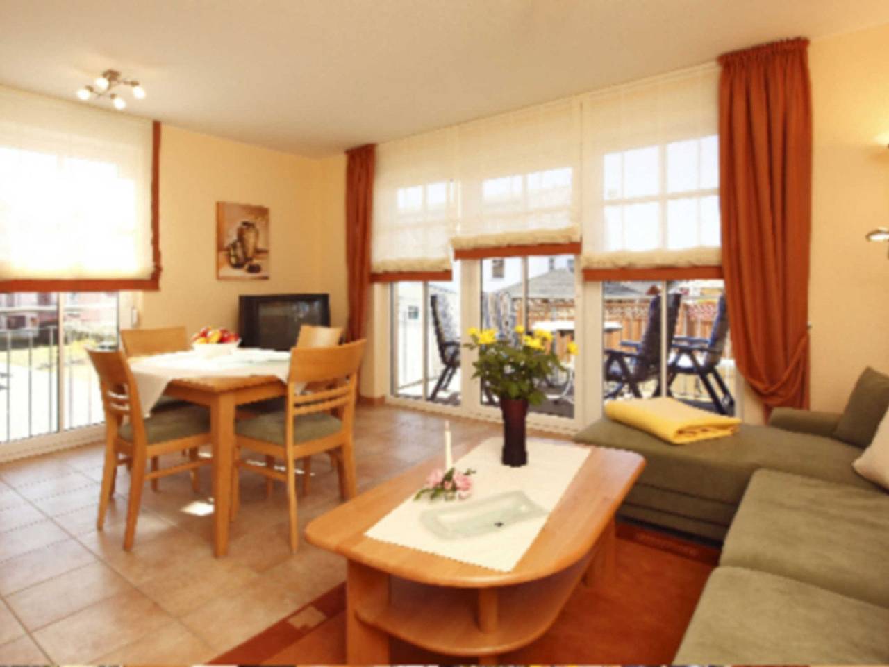 Ganze Ferienwohnung, Villa Ilona, nur 200m vom Strand entfernt - Wohnung Villa Ilona in Drei Kaiserbäder, Heringsdorf