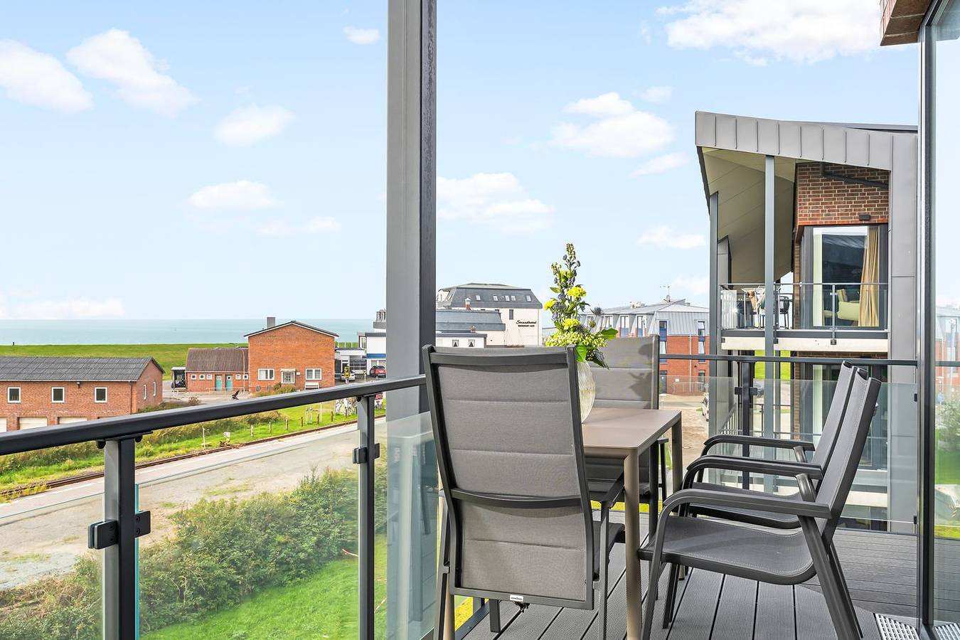 Ganze Wohnung, The View C11 Nordseeblick - Meerblick, Sauna, Grill, Pkw-Stellplatz in Badestrand Dagebüll, Dagebüll