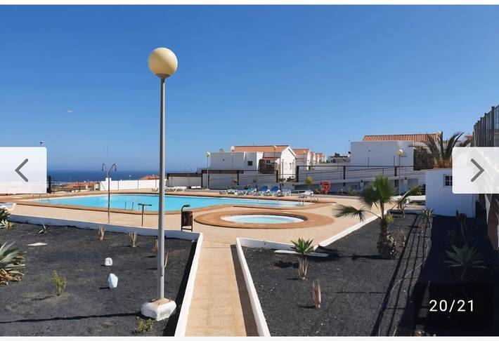 Apartamento para 5 personas, con jardín y piscina para niños en Caleta de Fuste
