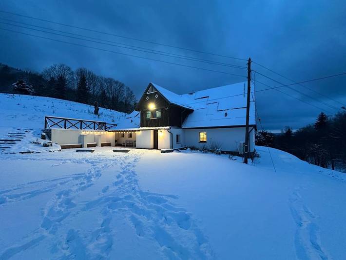 Dom dla 8 osób, z ogród i widok, zwierzęta dozwolone w Duszniki-Zdrój