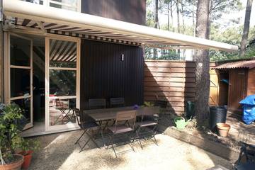 Gîte pour 5 personnes, avec terrasse et jardin, animaux acceptés à Lacanau